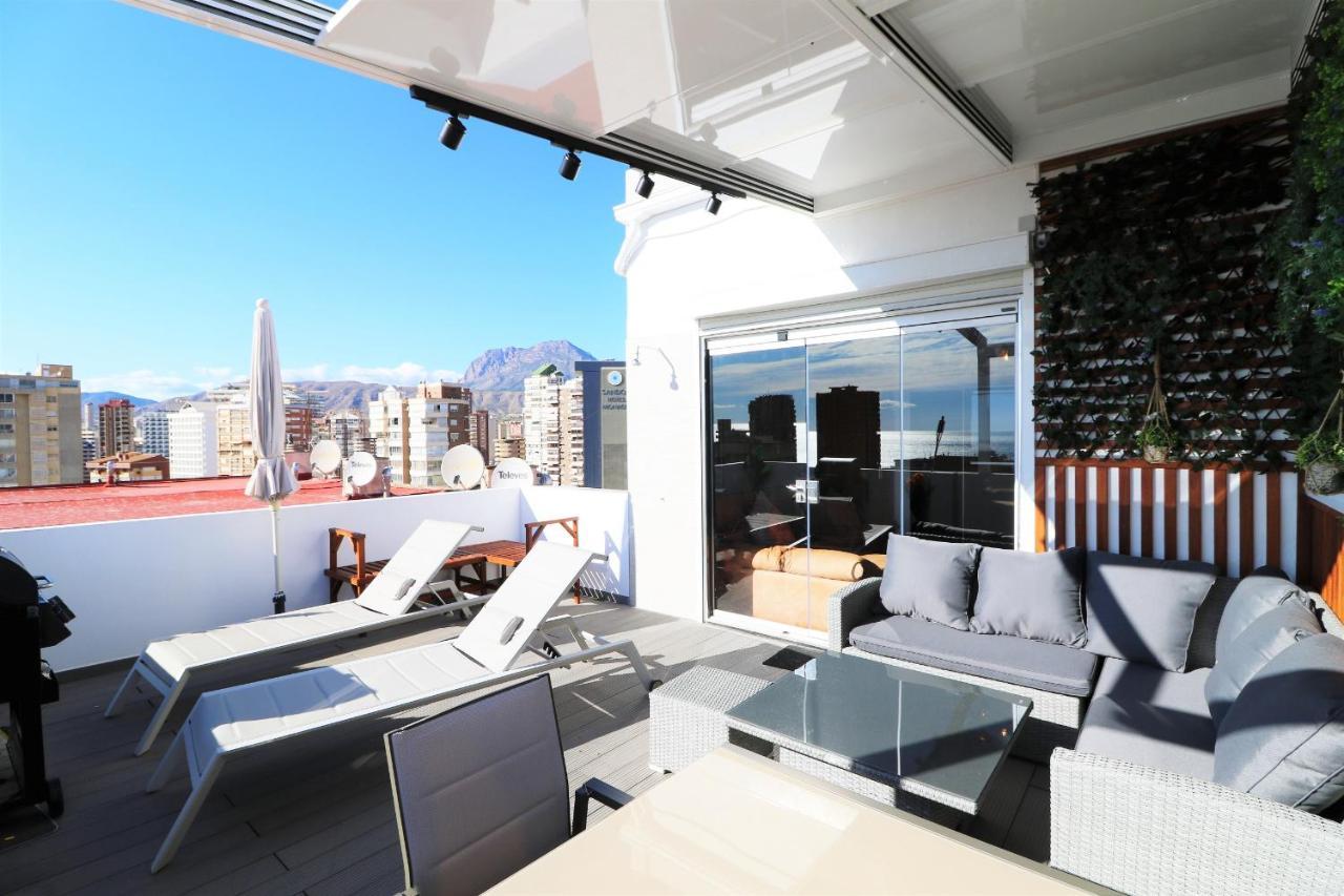 Penthouse Cervantes Sea View เบนิดอร์ม ภายนอก รูปภาพ