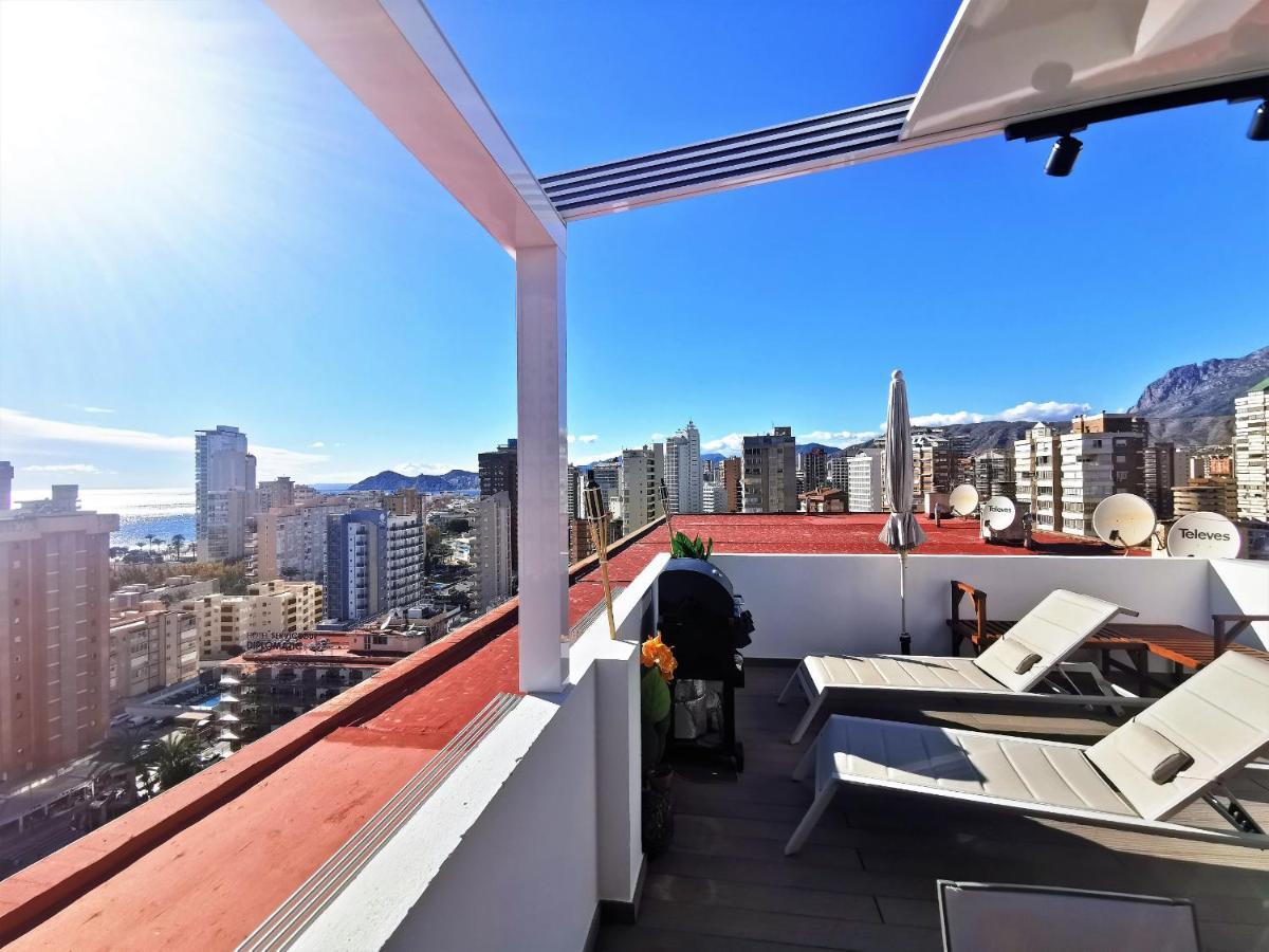 Penthouse Cervantes Sea View เบนิดอร์ม ภายนอก รูปภาพ