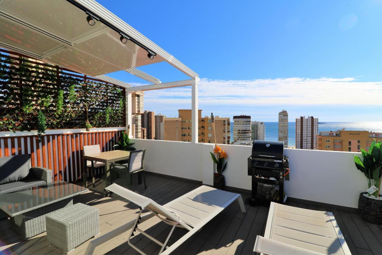 Penthouse Cervantes Sea View เบนิดอร์ม ภายนอก รูปภาพ