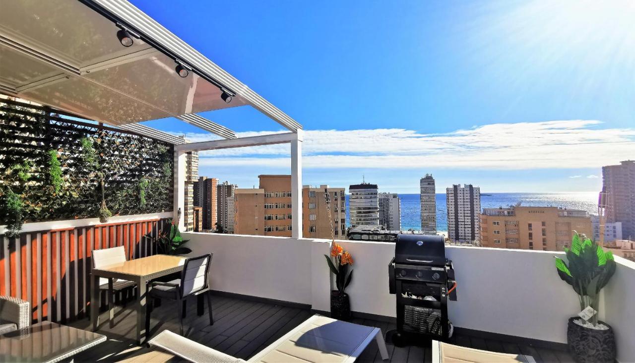 Penthouse Cervantes Sea View เบนิดอร์ม ภายนอก รูปภาพ
