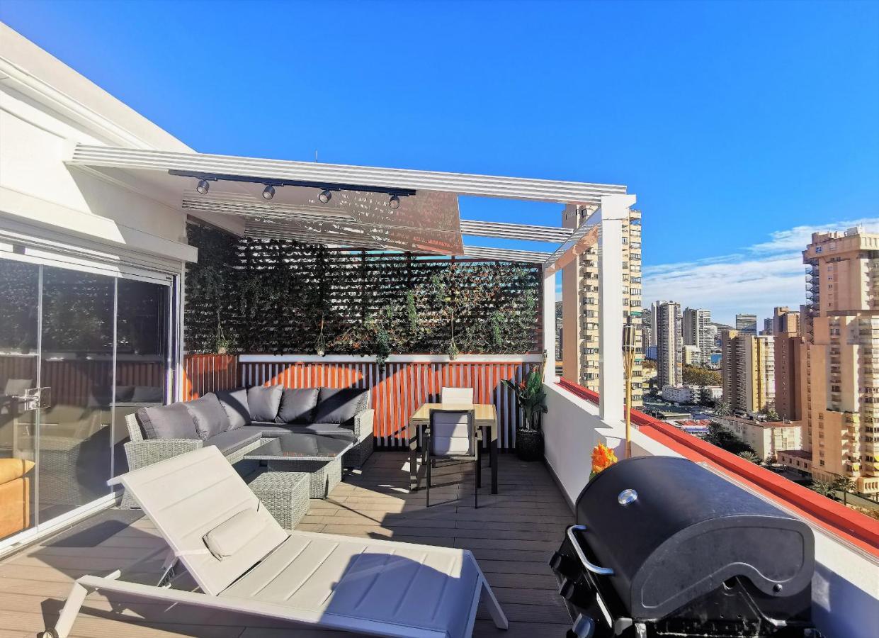 Penthouse Cervantes Sea View เบนิดอร์ม ภายนอก รูปภาพ