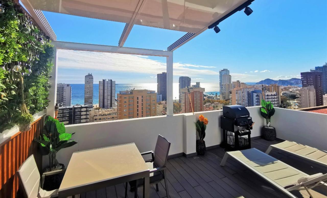 Penthouse Cervantes Sea View เบนิดอร์ม ภายนอก รูปภาพ