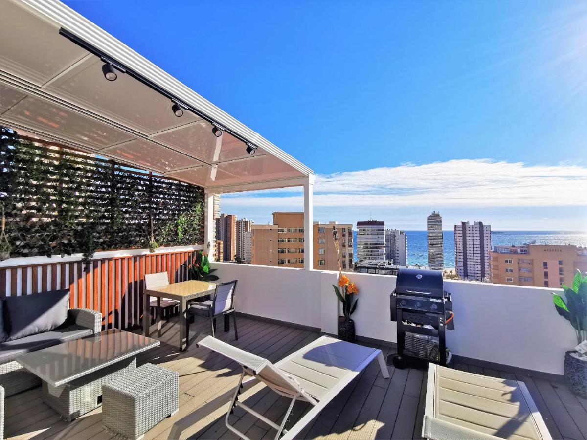 Penthouse Cervantes Sea View เบนิดอร์ม ภายนอก รูปภาพ